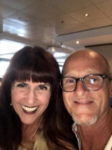 Dr. Patti & Chris H on Alaska cruise 2019